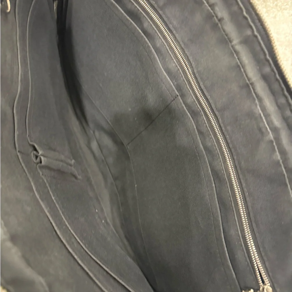 Louis Vuitton Epi Black Leather Briefcase Bag